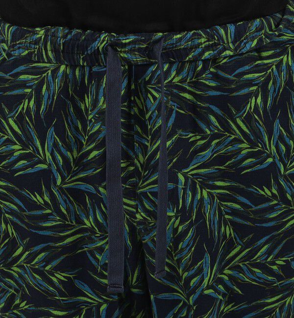 TOMORROWLAND MENS「コットン リーフプリント スリムテーパードイージーパンツ」|その他|