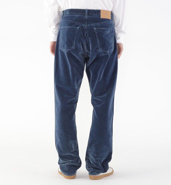 GALERIE VIE「ベルベットインディゴ ストレートパンツ」|チノ|