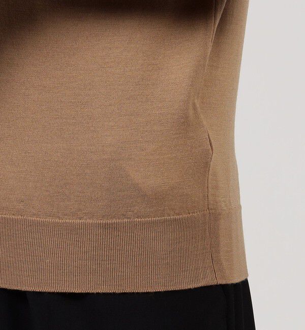 TOMORROWLAND BUYING WEAR「JOHN SMEDLEY 30G EASY FIT ウール ニットポロシャツ DORSET」|ニット・セーター|