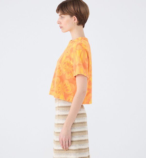 TOMORROWLAND collection「フラワーパイル クルーネックプルオーバー」|その他|