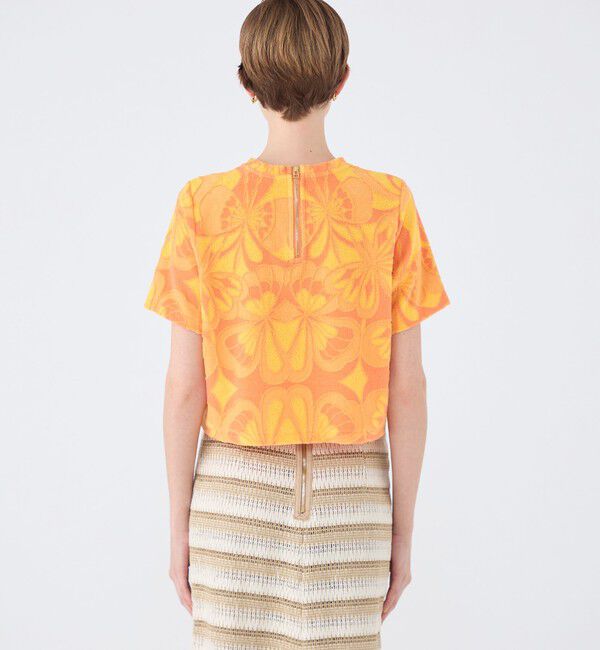 TOMORROWLAND collection「フラワーパイル クルーネックプルオーバー」|その他|