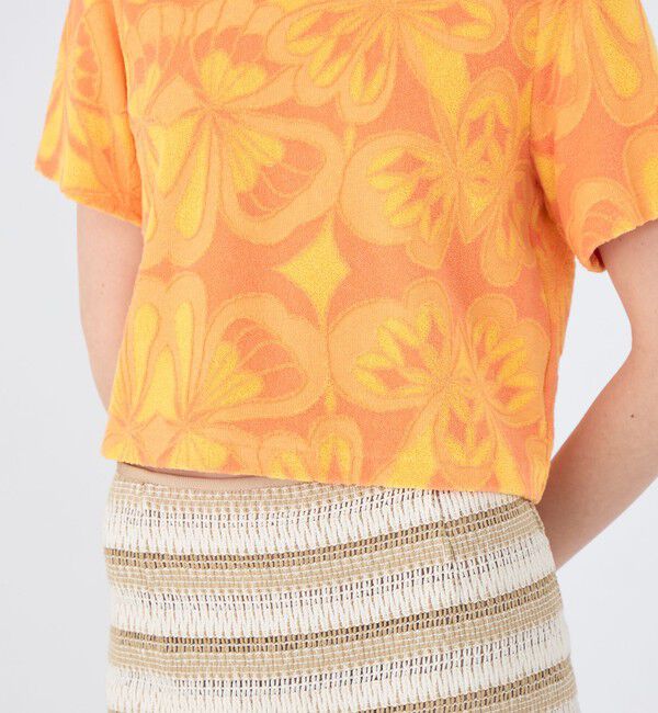 TOMORROWLAND collection「フラワーパイル クルーネックプルオーバー」|その他|