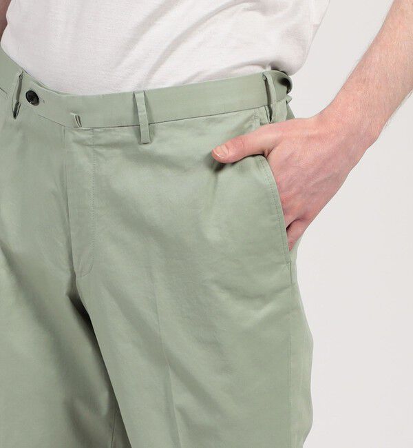 TOMORROWLAND MENS「アイスコットンチノ スリムパンツ」|チノ|