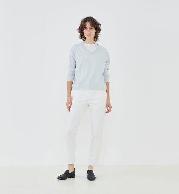 GALERIE VIE「ドライカノコ Vネックプルオーバー」|ニット・セーター|