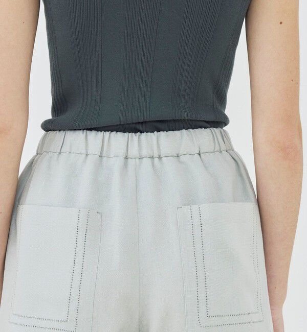 GALERIE VIE「【一部WEB先行予約】フレンチリネン イージーストレートパンツ」|その他|