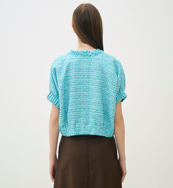 TOMORROWLAND collection「クレールファンシー パフブルゾン」|ブルゾン・スタジャン|