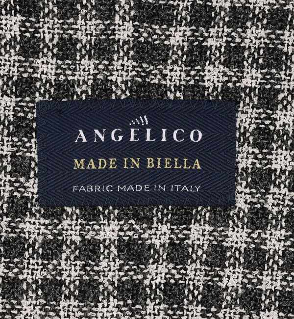 TOMORROWLAND MENS「ヴィスコースコットンポリエステル サマーブークレ シングルブレステッド2Bジャケット ANGELICO」|テーラードジャケット|