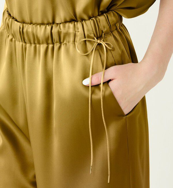 Ballsey「ノーブルサテン ワイドパンツ」|その他|