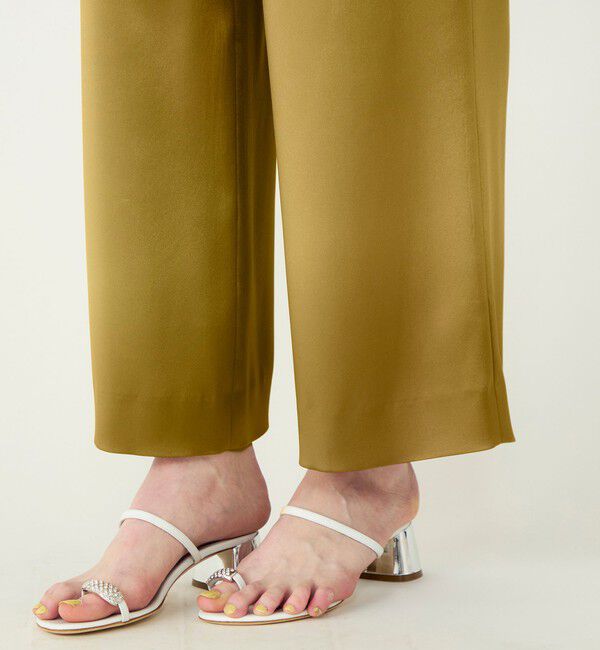 Ballsey「ノーブルサテン ワイドパンツ」|その他|