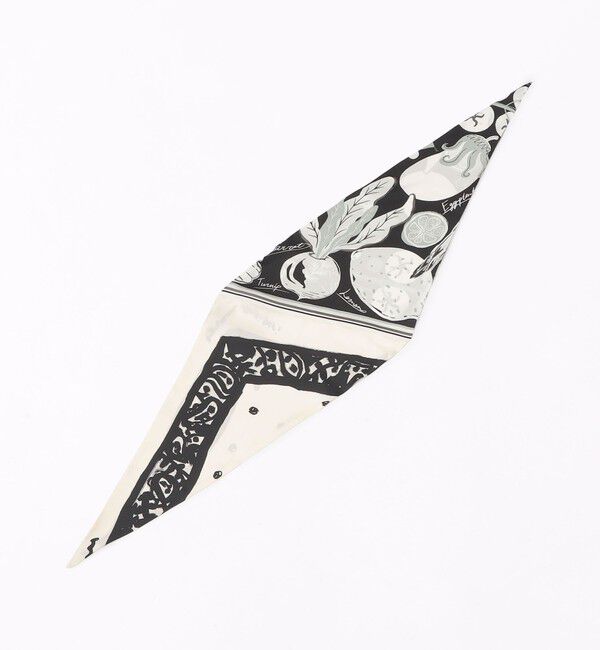 TOMORROWLAND GOODS「manipuri VEGETABLES シルクスカーフ」|バンダナ・スカーフ|