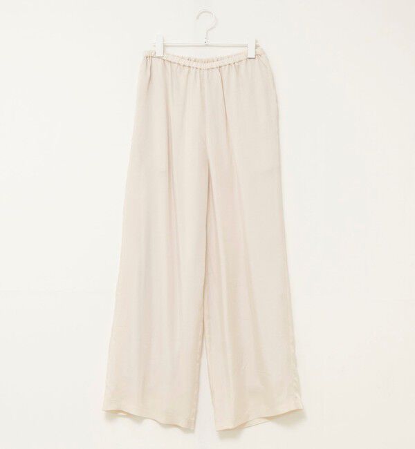 MAQWEL「《セットアップ対応》【MAQWEL/マクウェル】ウォッシャブルサテンパンツ」|その他|