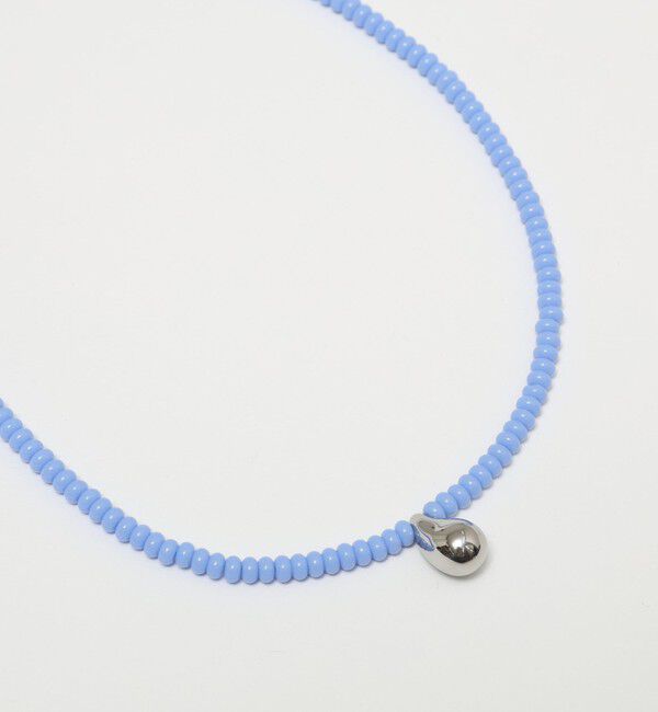MAQWEL「【MAQWEL/マクウェル】ドロップトップビーズネックレス」|ネックレス|