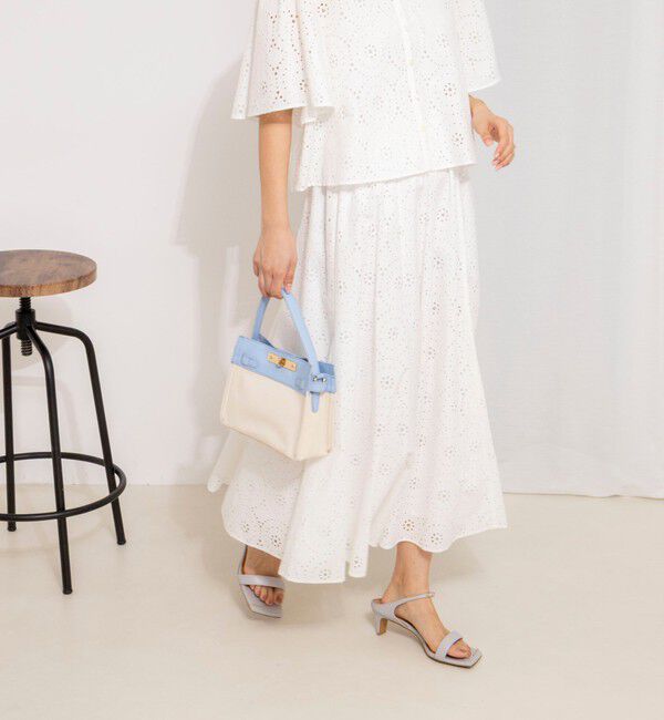 NOLLEY'S「《セットアップ対応》ウォッシャブルレースフレアスカート」|フレア|