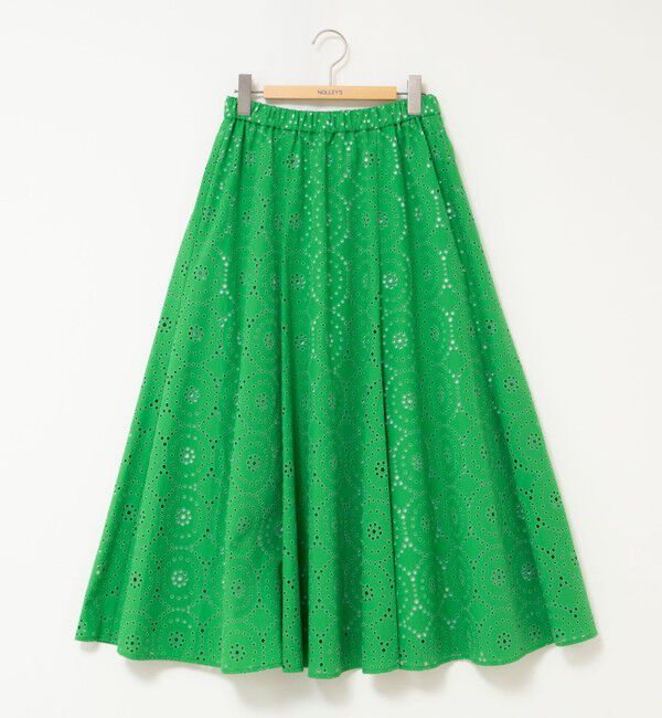 NOLLEY'S「《セットアップ対応》ウォッシャブルレースフレアスカート」|フレア|