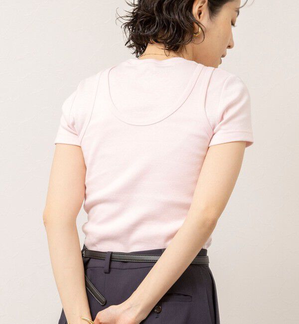 MAQWEL「【MAQWEL/マクウェル】ウォッシャブルCOTTON RIB タンクトップ」|タンクトップ|