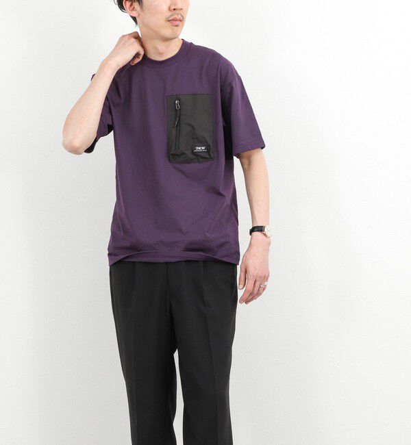NOLLEY'S goodman「【TAION/タイオン】MOUNTAIN POCKET T-SHIRT ポケットTシャツ 26SS」|Tシャツ・カットソー|
