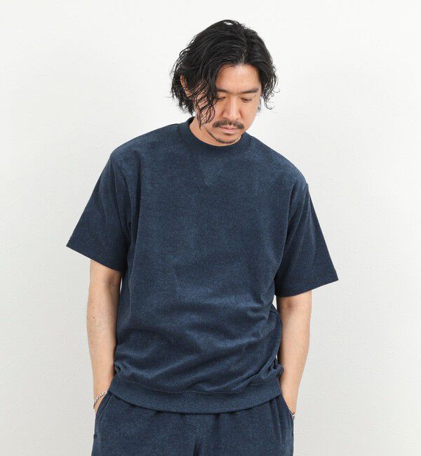 NOLLEY'S goodman「《セットアップ対応》Vガゼット パイルTシャツ 26SS」|Tシャツ・カットソー|