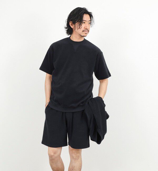 NOLLEY'S goodman「《セットアップ対応》Vガゼット パイルTシャツ 26SS」|Tシャツ・カットソー|