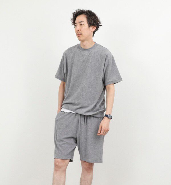 NOLLEY'S goodman「《セットアップ対応》Vガゼット パイルTシャツ 26SS」|Tシャツ・カットソー|