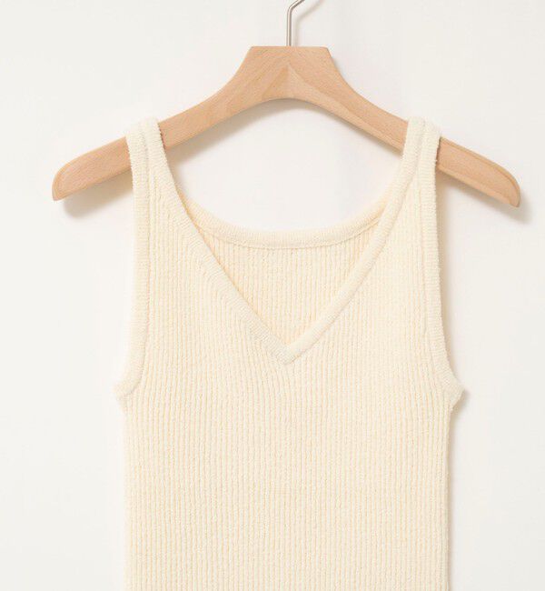 MAQWEL「《手洗い可能》ブークレタンクトップ」|タンクトップ|