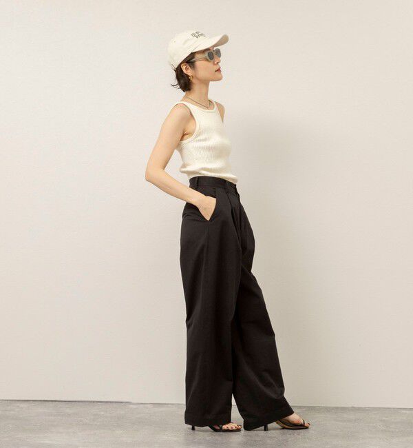 MAQWEL「《手洗い可能》ブークレタンクトップ」|タンクトップ|