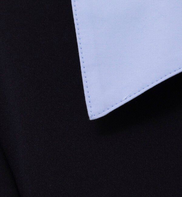 NOLLEY'S sophi「ウォッシャブルポロ襟ダンボールフレアワンピース」|ワンピース|