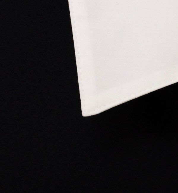 NOLLEY'S sophi「ウォッシャブルポロ襟ダンボールフレアワンピース」|ワンピース|