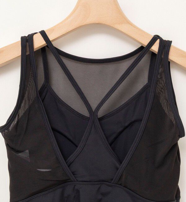 MAQWEL「【MAQWEL/マクウェル】ウォッシャブルバッククロスシアーブラトップ」|チューブトップ|