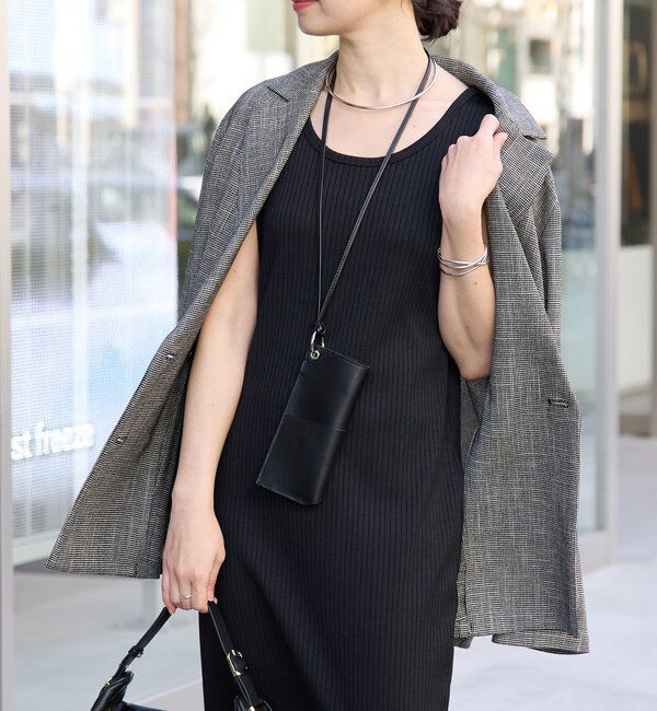  「【シリーズ累計販売数一万枚突破！】2WAYリブタンクワンピース」|ワンピース|