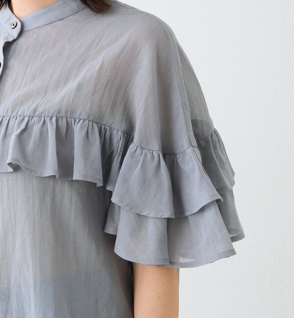  「予約【ASUKAコラボカラー企画】ティアードフリルブラウス」|シャツ・ブラウス|