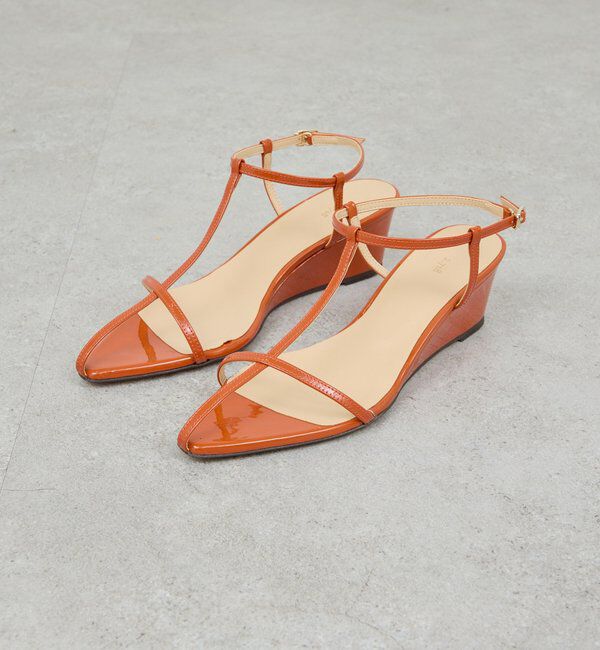  「【2.718】ナローストラップサンダル」|その他|