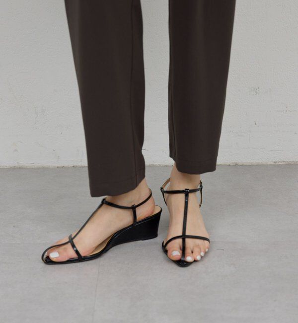  「【2.718】ナローストラップサンダル」|その他|