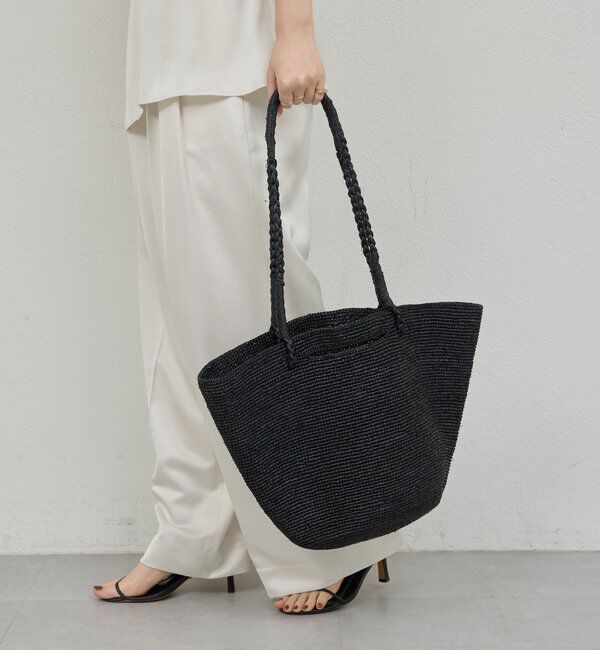  「【MIORA】ラフィア2WAYトート」|トートバッグ|