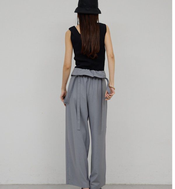  「2WAYハイウエストパンツ」|ワンピース|