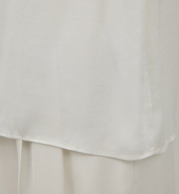  「エアリーサテンタンク」|シャツ・ブラウス|