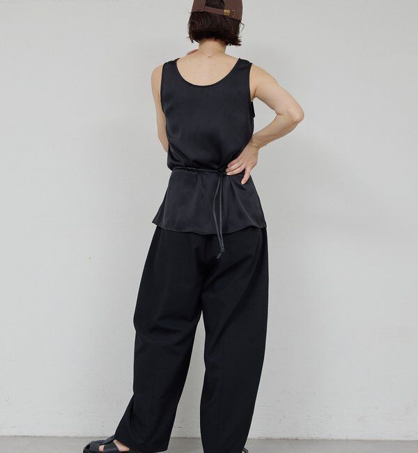  「エアリーサテンタンク」|シャツ・ブラウス|