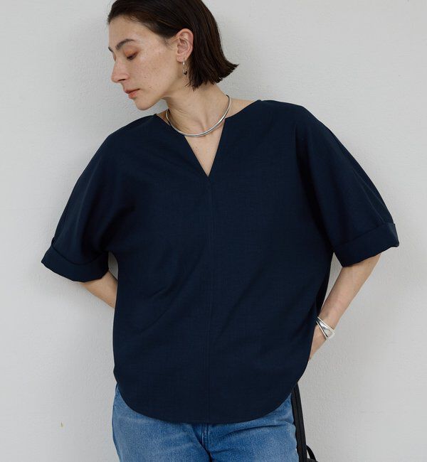  「スキッパーブラウス」|シャツ・ブラウス|