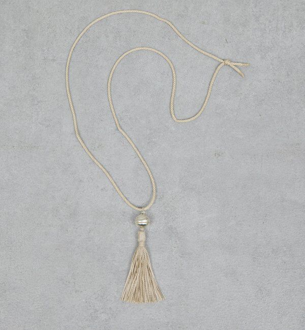  「フリンジコードネックレス」|リング|