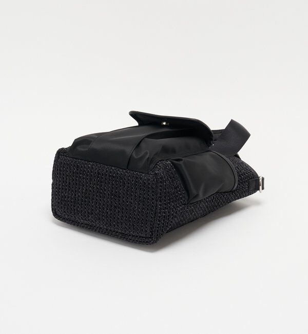  「ナイロンラフィア&times;クラウズナイロン コンビ2WAYミニトートバッグ」|ショルダー・メッセンジャー|