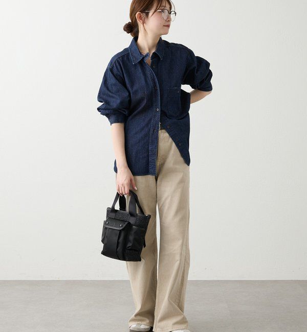  「ナイロンラフィア&times;クラウズナイロン コンビ2WAYミニトートバッグ」|ショルダー・メッセンジャー|