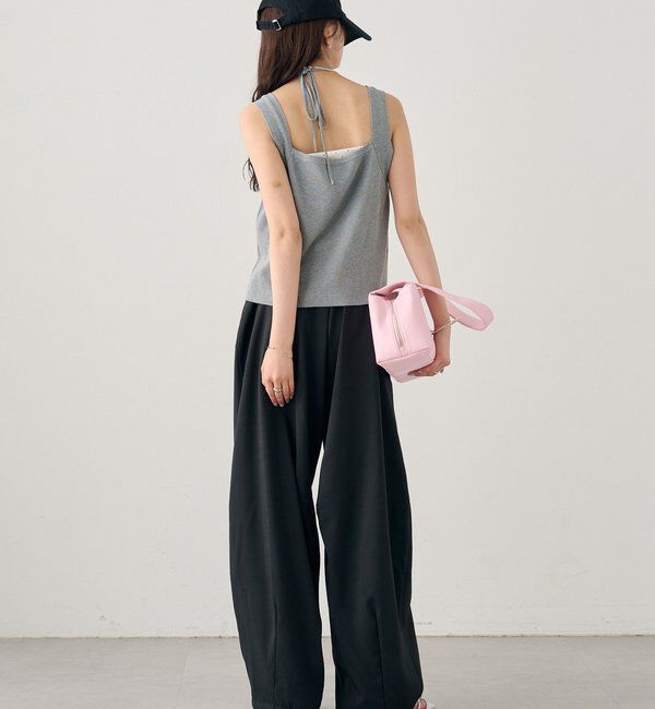  「ホルターニットタンクトップ」|キャミソール|