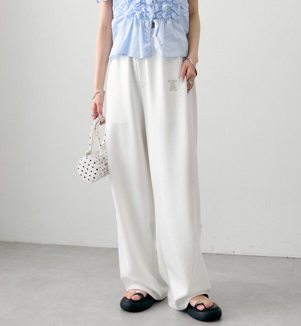  「タックカーブスウェットパンツ」|チノ|