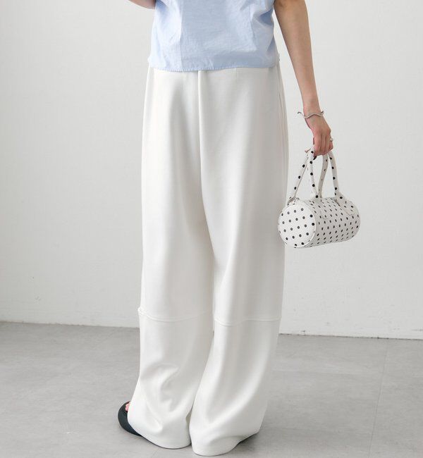  「タックカーブスウェットパンツ」|チノ|