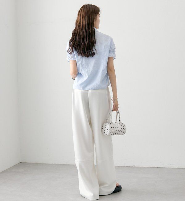  「タックカーブスウェットパンツ」|チノ|