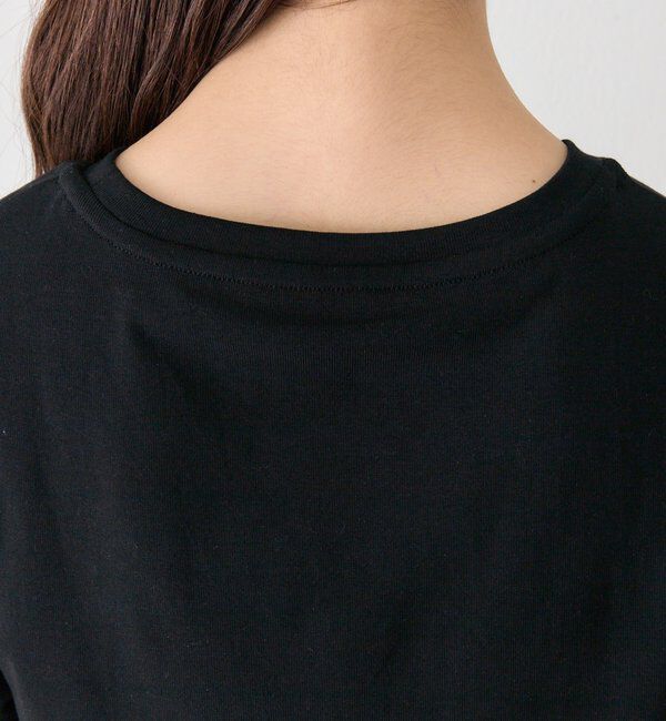  「サイドギャザーチビTシャツ」|Tシャツ・カットソー|