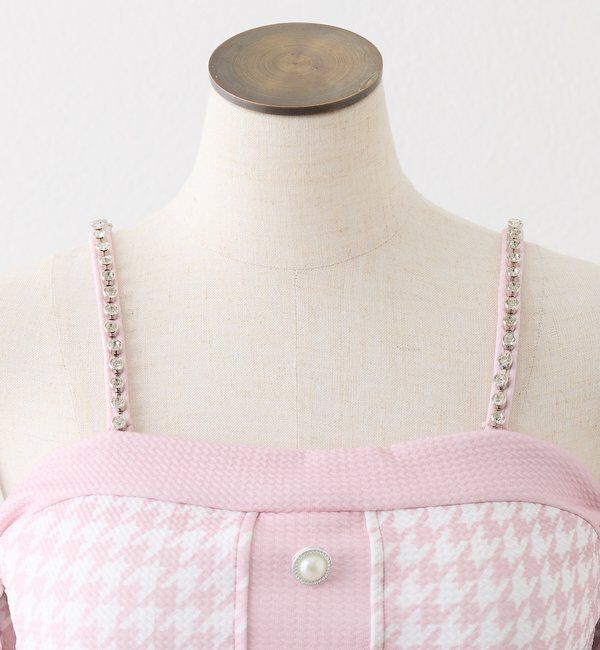  「swimwear/オフショルミニワンピース（2点セット)」|その他|