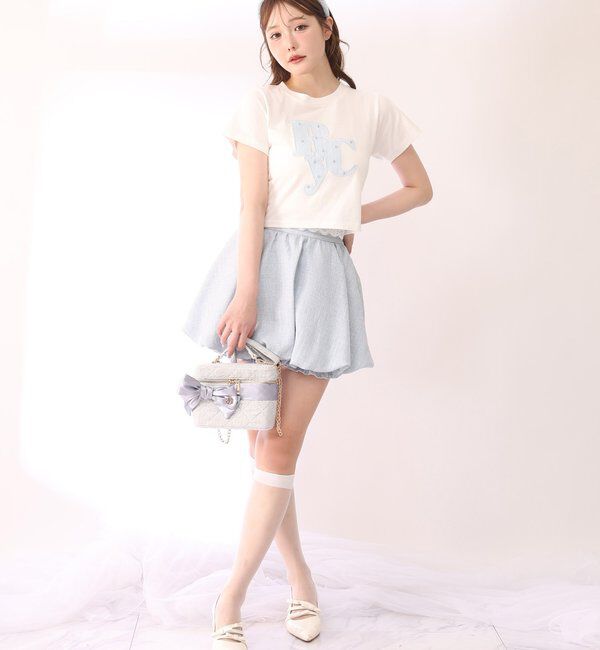  「【セットアップ可能】バルーンミニスカパン／SMサイズ」|スカート|