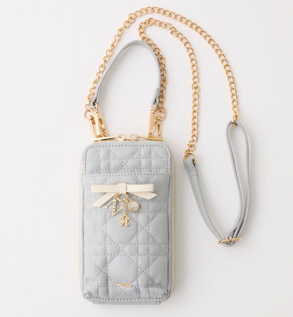  「リボンチャーム付きスマホショダー」|ショルダー・メッセンジャー|