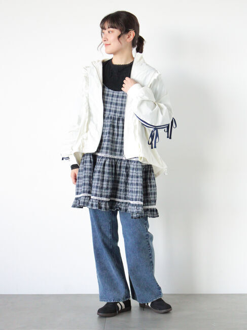 Samansa Mos2「《新色追加》はしごレースティアードキャミチュニック」|シャツ・ブラウス|