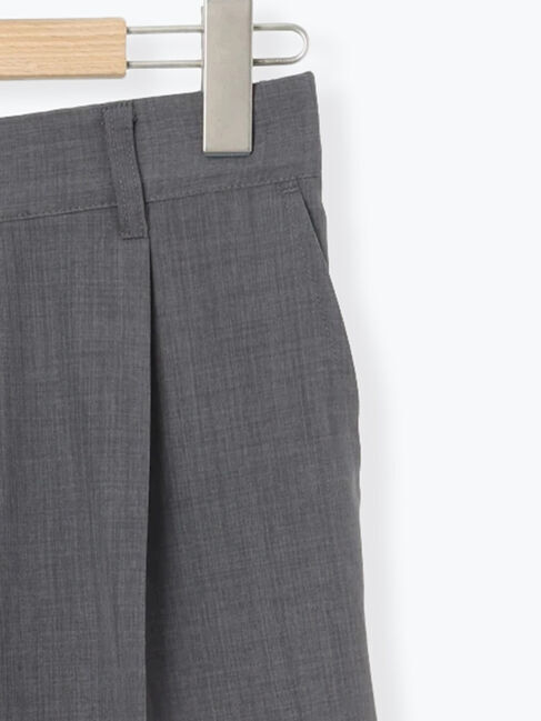 Samansa Mos2「【イージーケア、接触冷感】タックワイドパンツ」|その他|